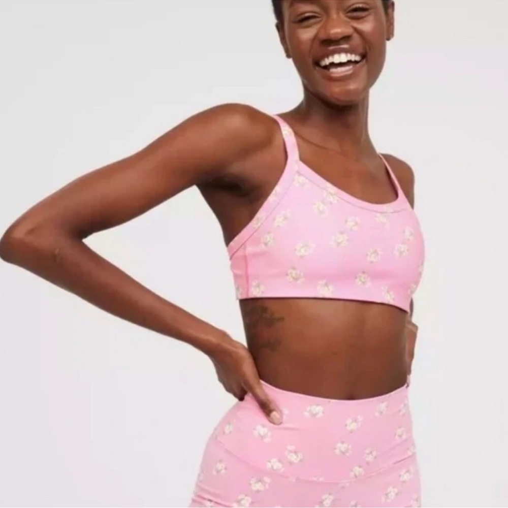Aerie Offline Floral Bralette